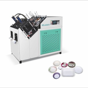 China High Quality Paper Plate Tray Dish Making Machine Suppliers –  ML400Y Hydraulic Paper Plate Making Machine – MACHINERY